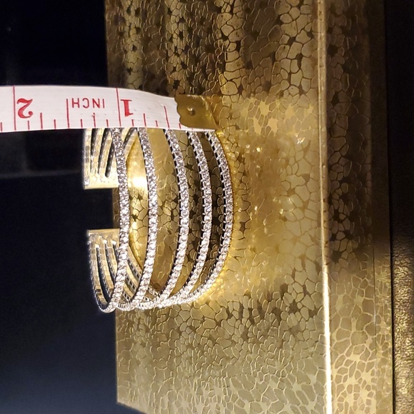 Bangle Rhinestone Bracelet: Bridal Formal Special Occasion Competi… - Picture 4 of 4